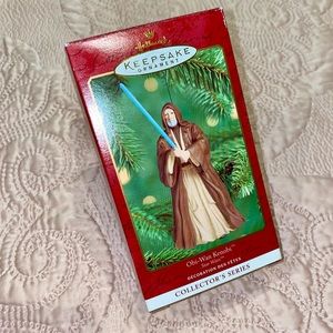 NIB Vintage 2000 Hallmark Keepsake Ornament - Star Wars Obi- Wan Kenobi